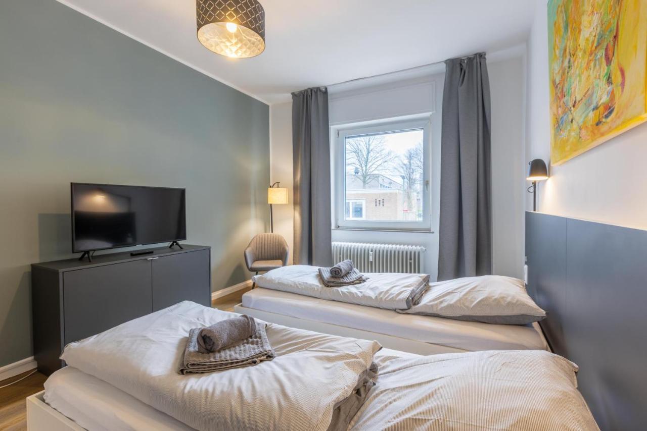Glueck Auf Appartements Rembrandtstrasse Essen Exterior foto